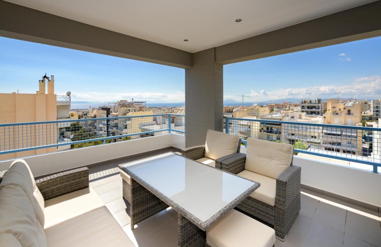 Stylish 2Br Flat With Stunning Views & Prv Parking Apartment Athens Exterior photo